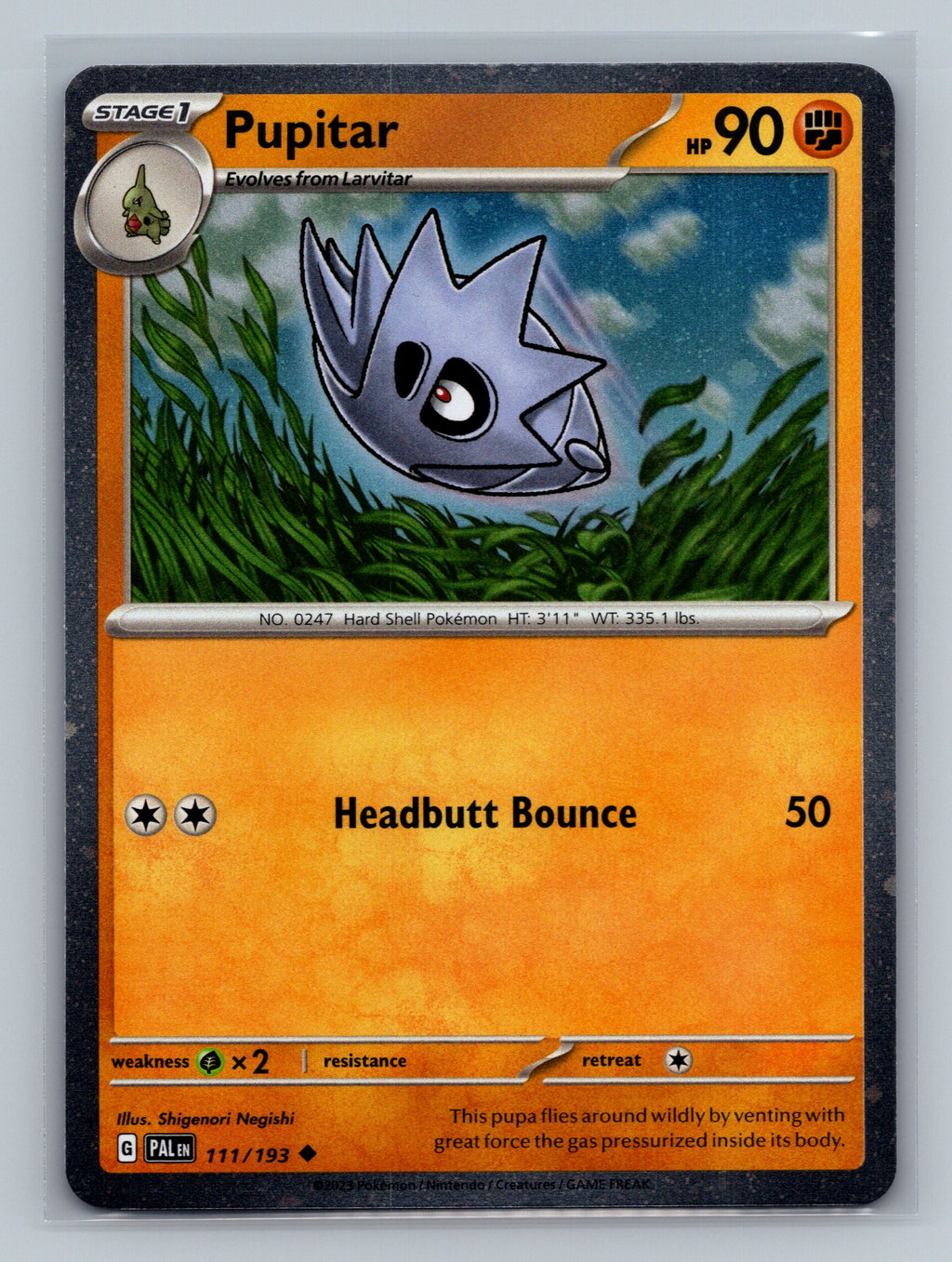 Pupitar - 111/193 (Cosmo Foil)
