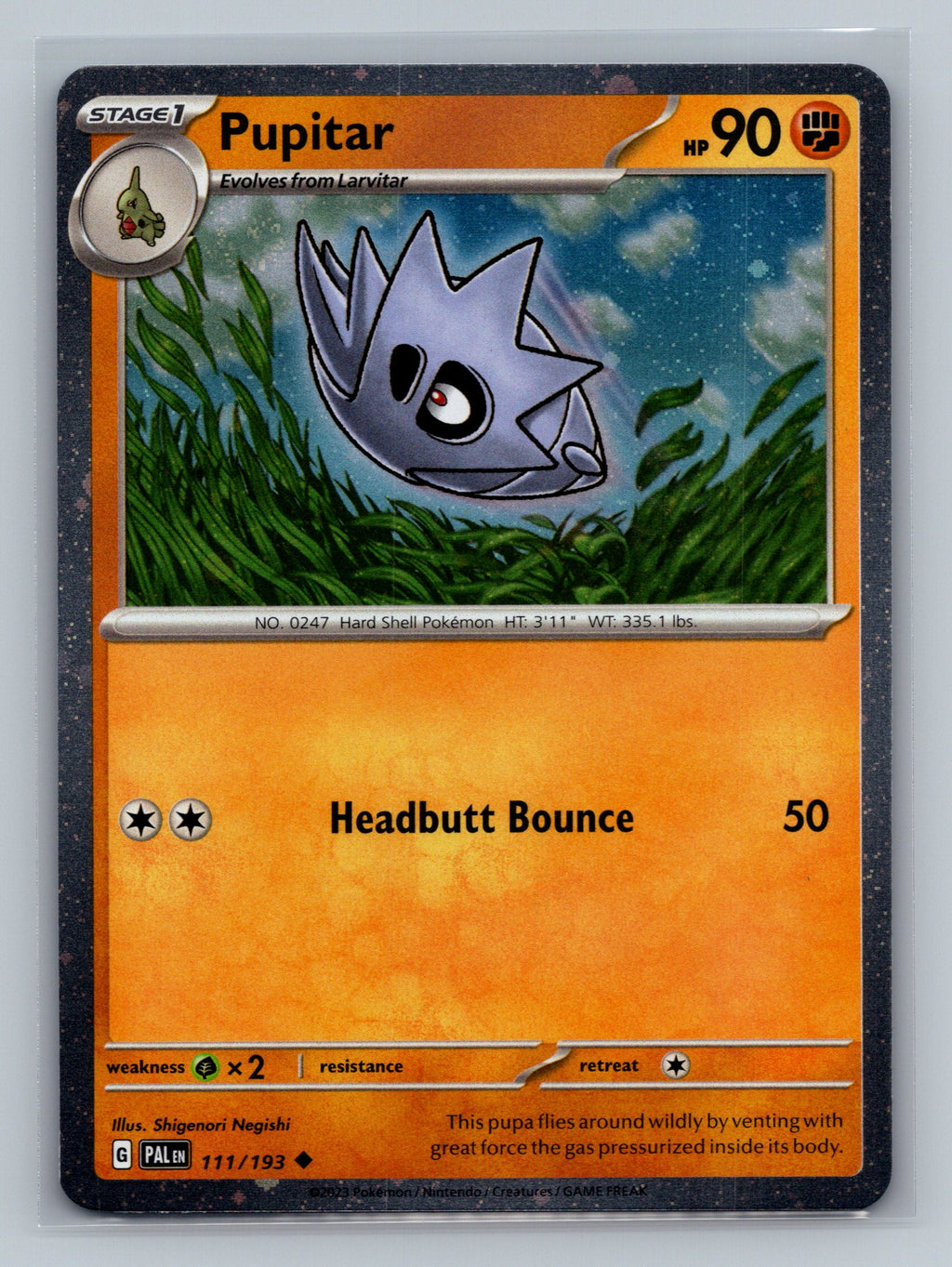 Pupitar - 111/193 (Cosmo Foil)