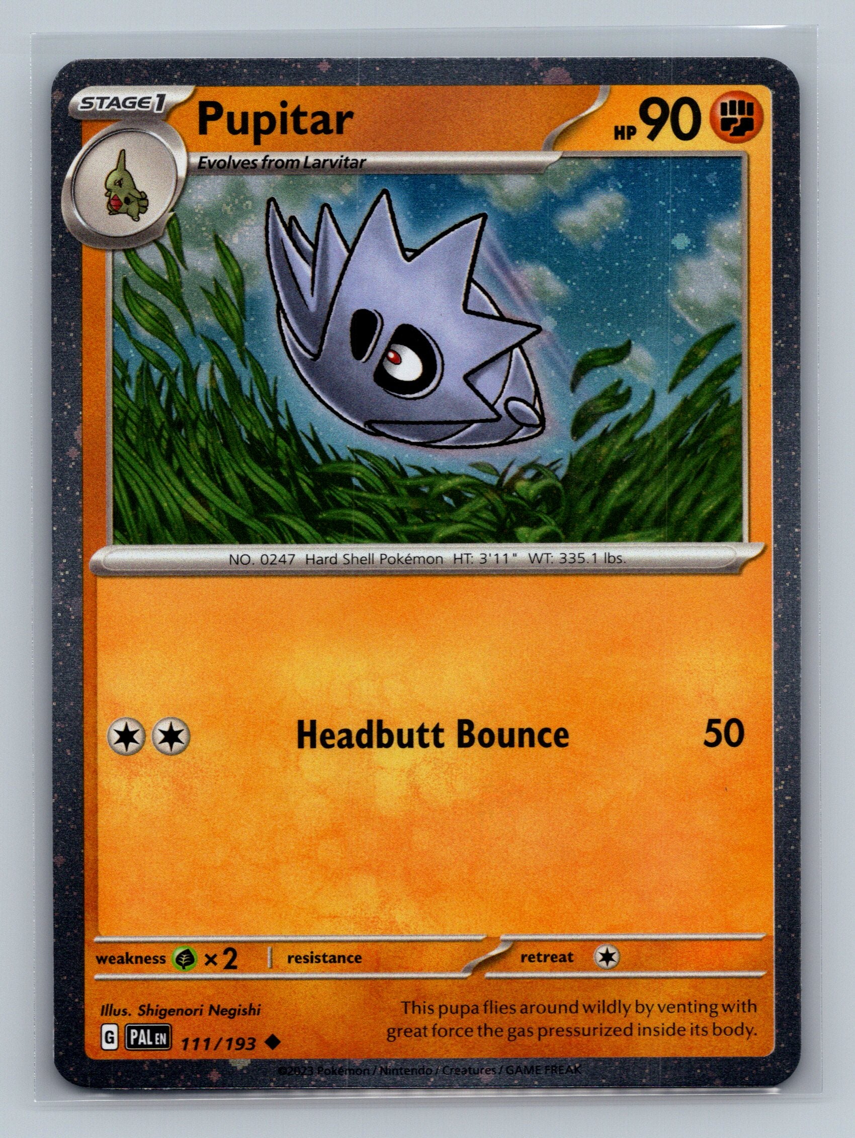 Pupitar - 111/193 (Cosmo Foil)
