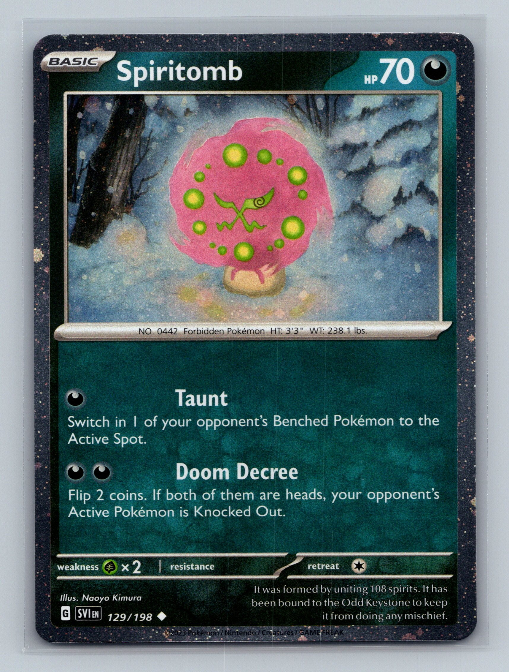 Spiritomb - 129/198 (Cosmos Holo)