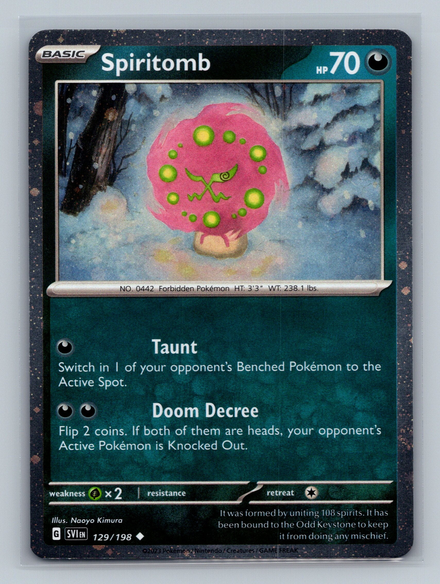 Spiritomb - 129/198 (Cosmos Holo)