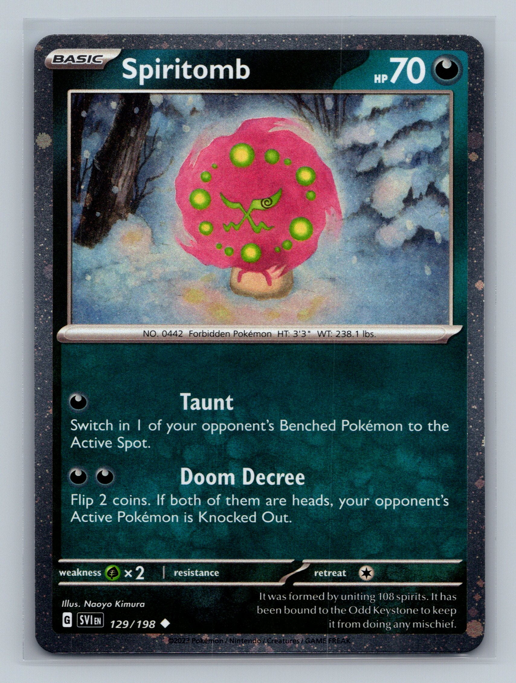 Spiritomb - 129/198 (Cosmos Holo)