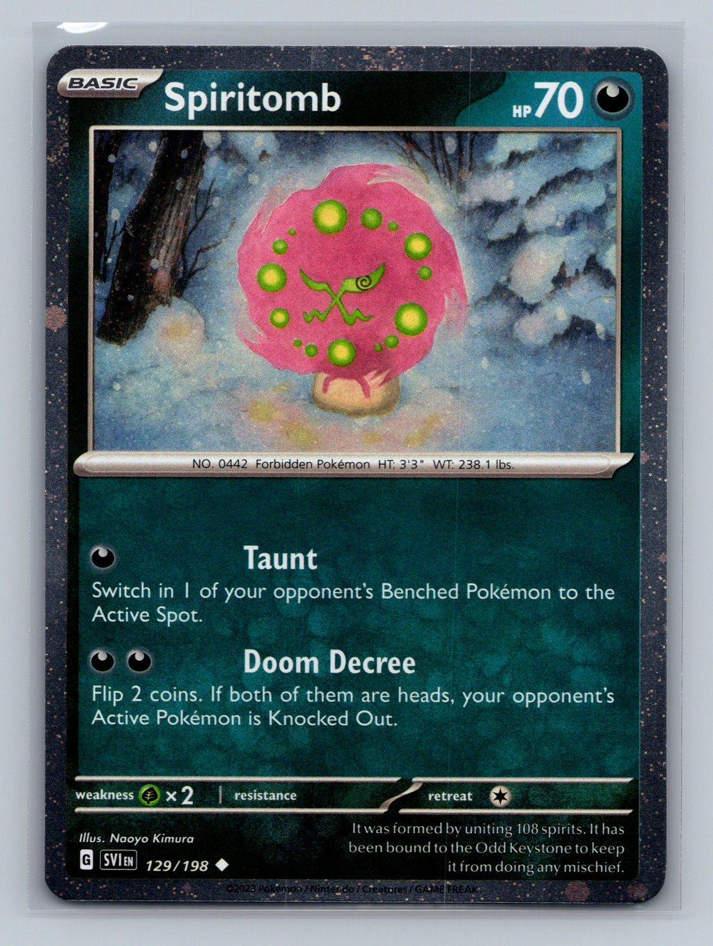 Spiritomb - 129/198 (Cosmos Holo)