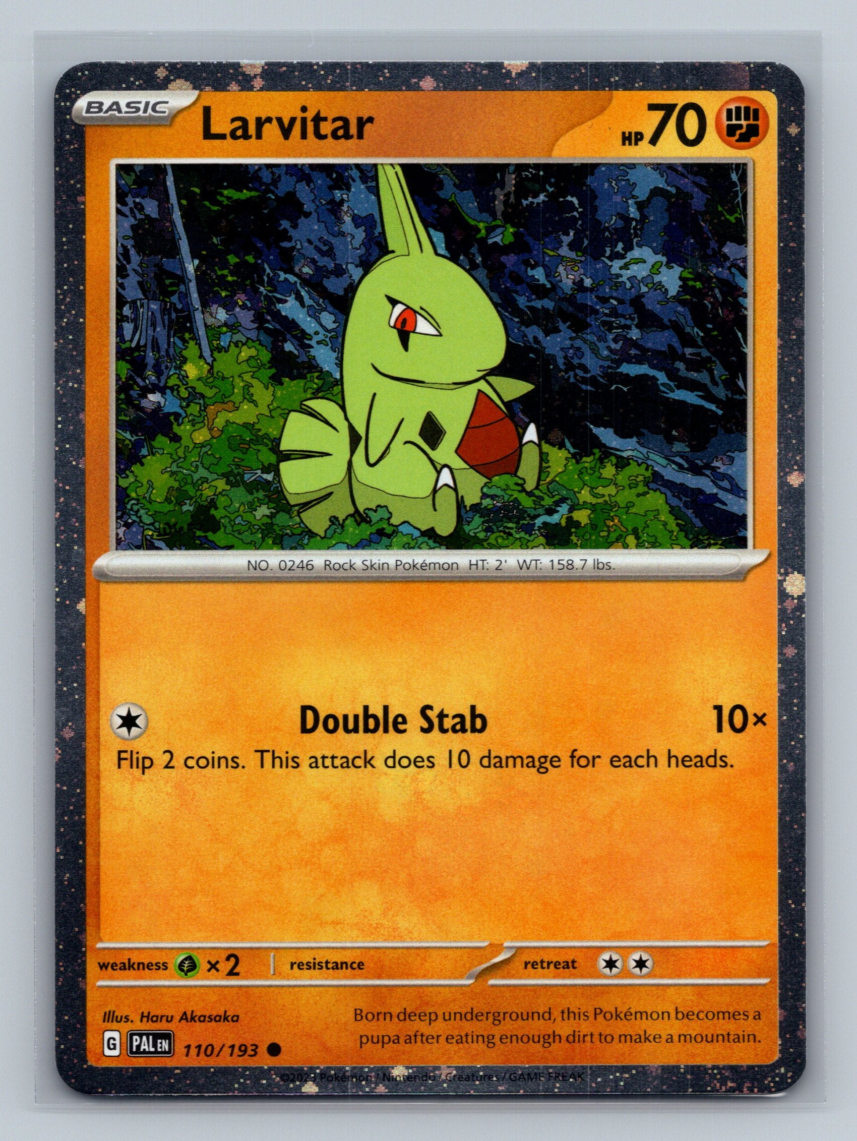 Larvitar - 110/193 (Cosmo Foil)