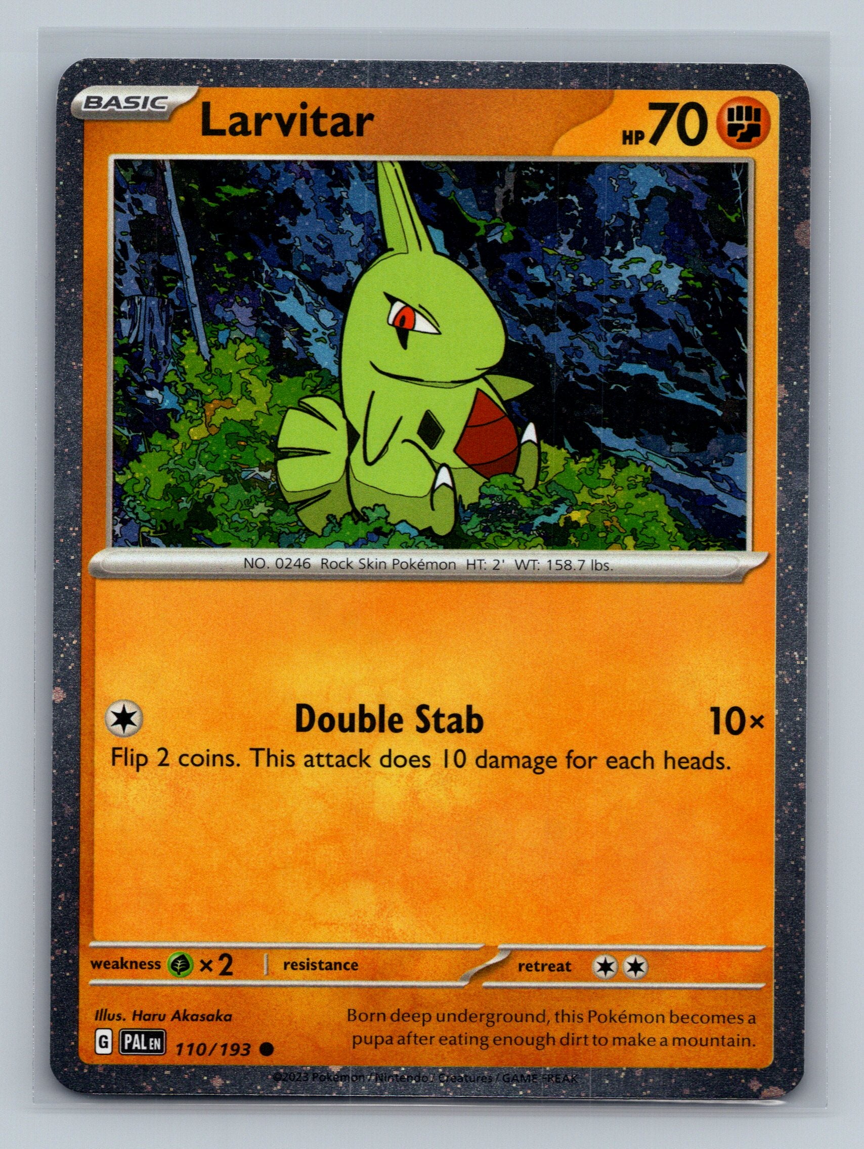 Larvitar - 110/193 (Cosmo Foil)
