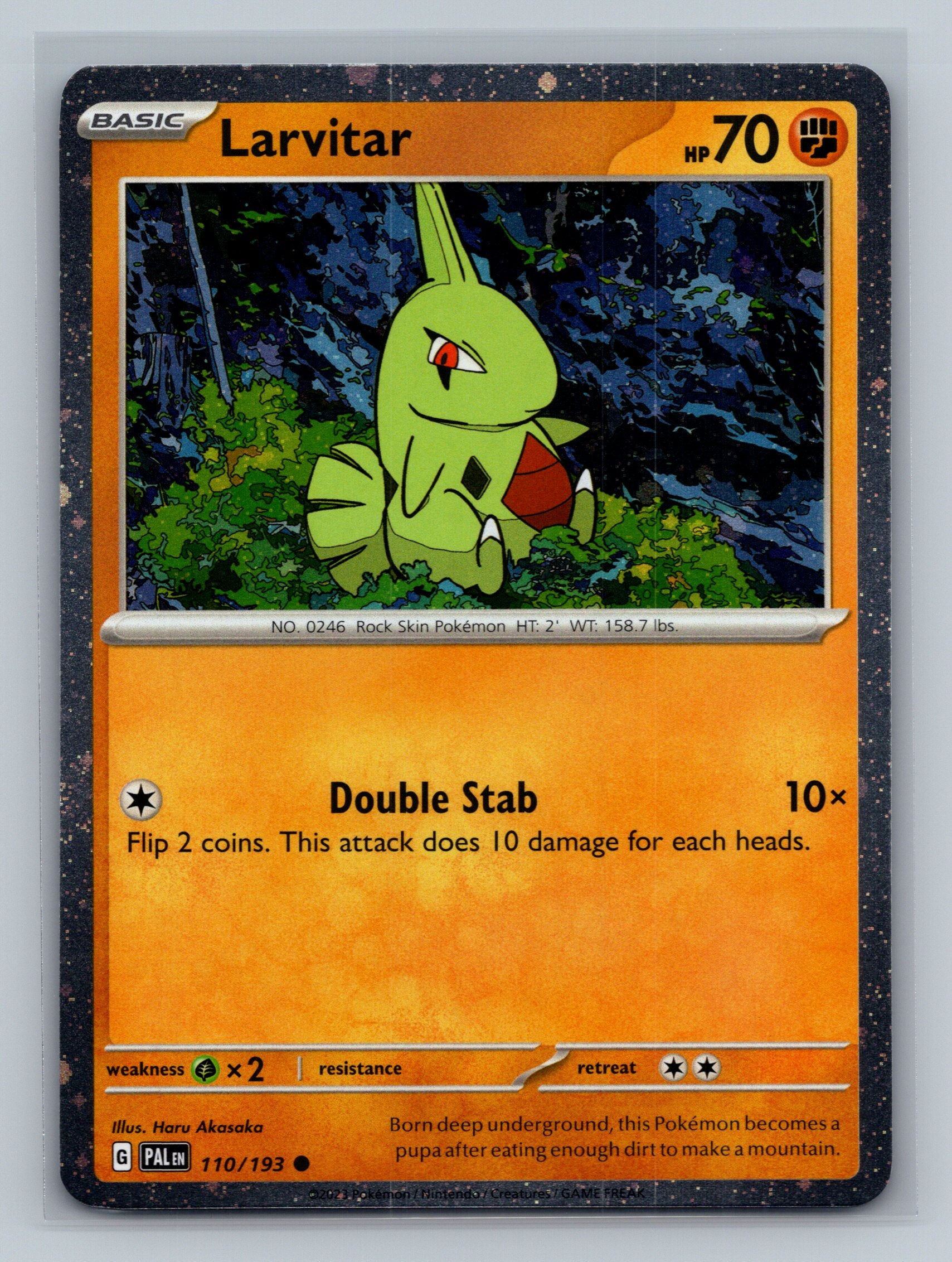 Larvitar - 110/193 (Cosmo Foil)