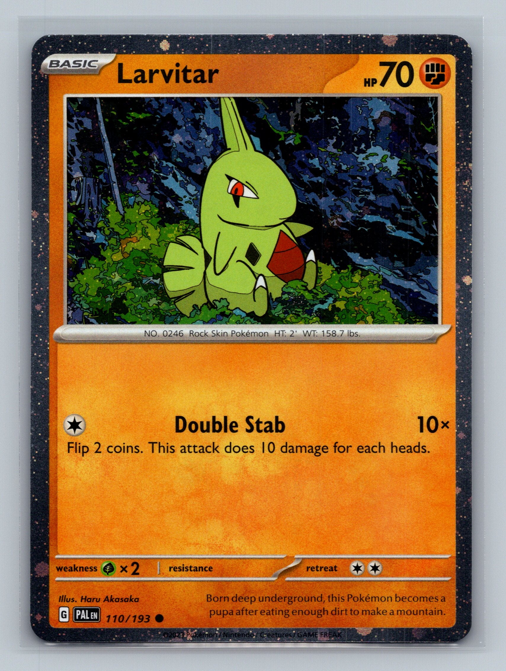Larvitar - 110/193 (Cosmo Foil)