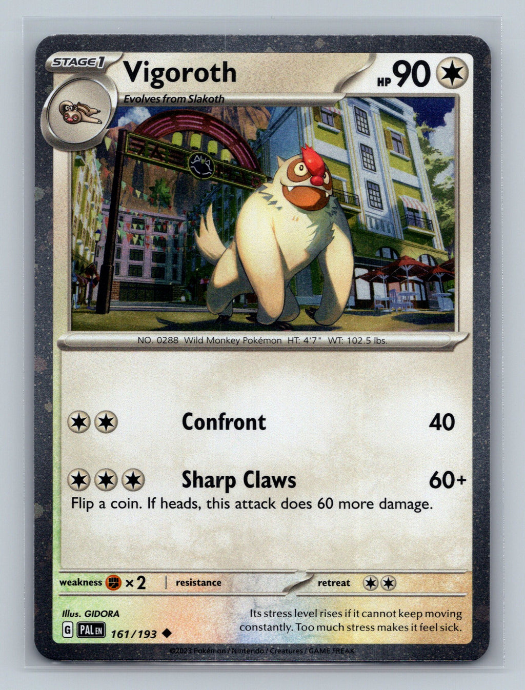 Vigoroth (Cosmos Holo)