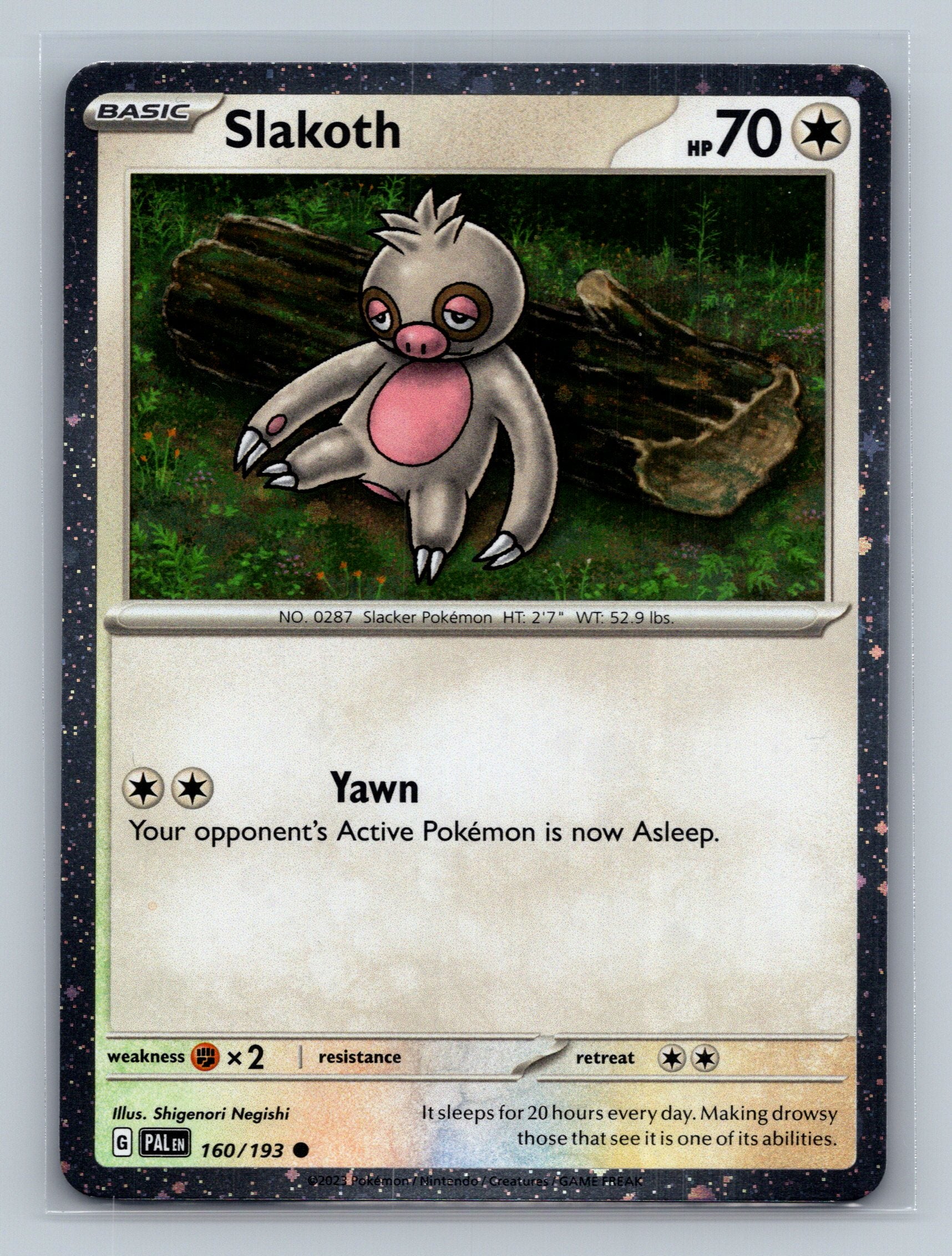 Slakoth (Cosmos Holo)