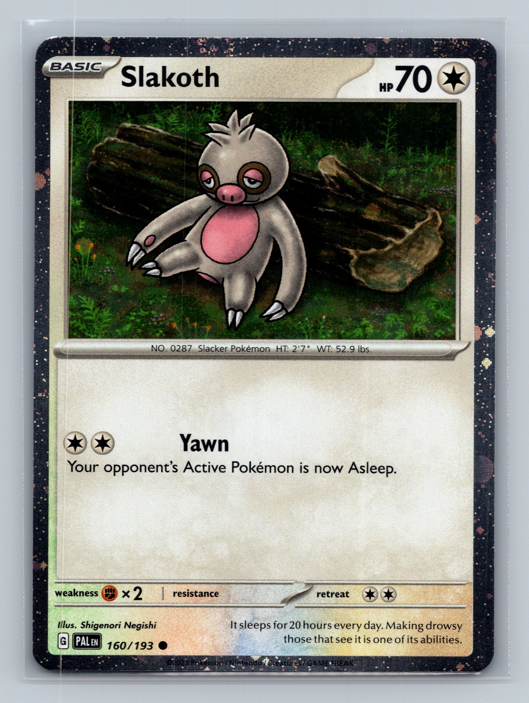 Slakoth (Cosmos Holo)