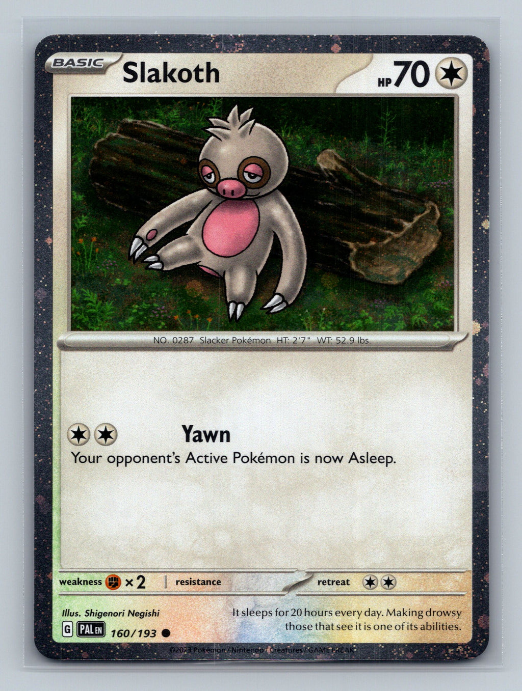 Slakoth (Cosmos Holo)