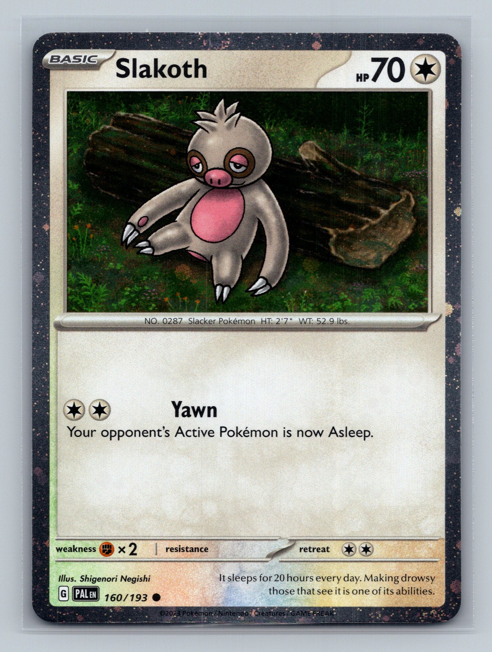 Slakoth (Cosmos Holo)