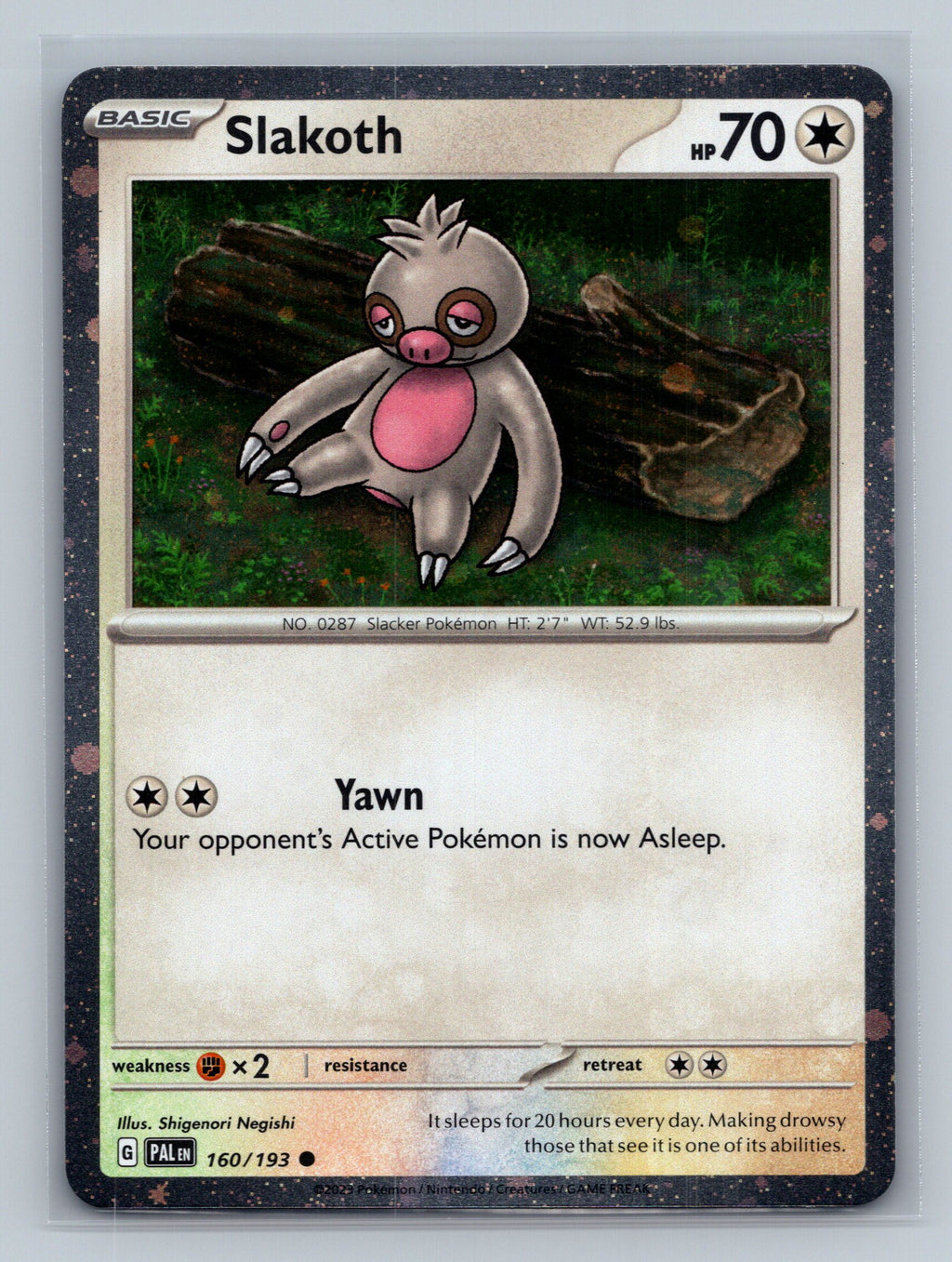 Slakoth (Cosmos Holo)
