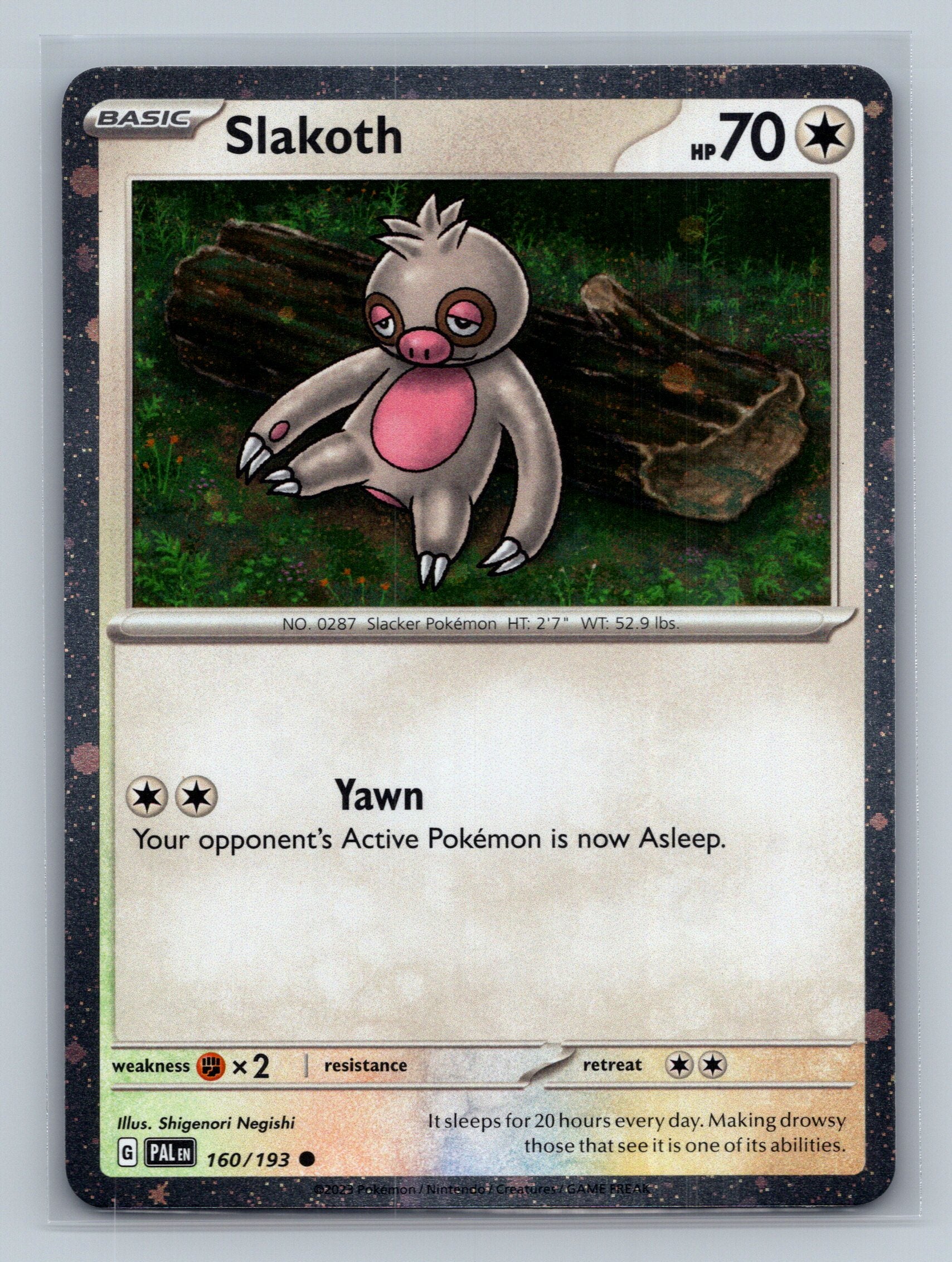 Slakoth (Cosmos Holo)