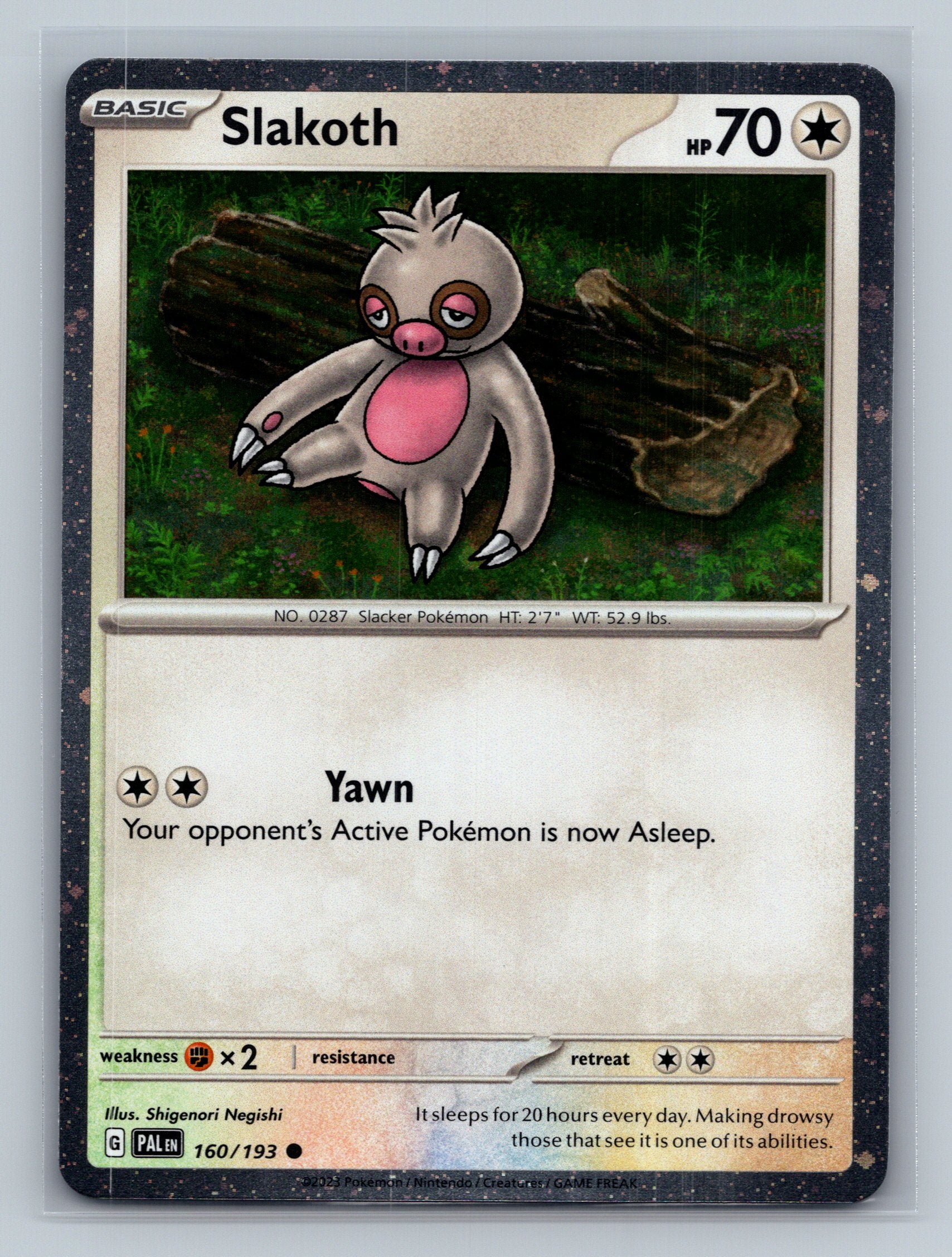 Slakoth (Cosmos Holo)