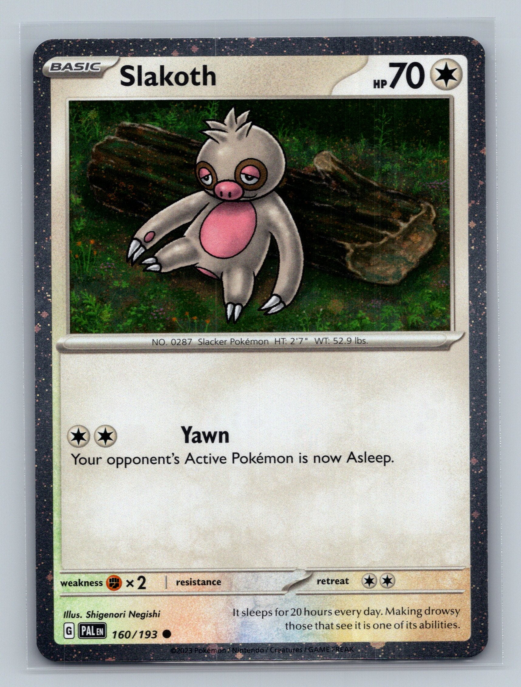 Slakoth (Cosmos Holo)