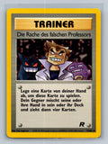 Imposter Oak's Revenge 76/82 TR Pokemon Card German Unlimited Moderately Played