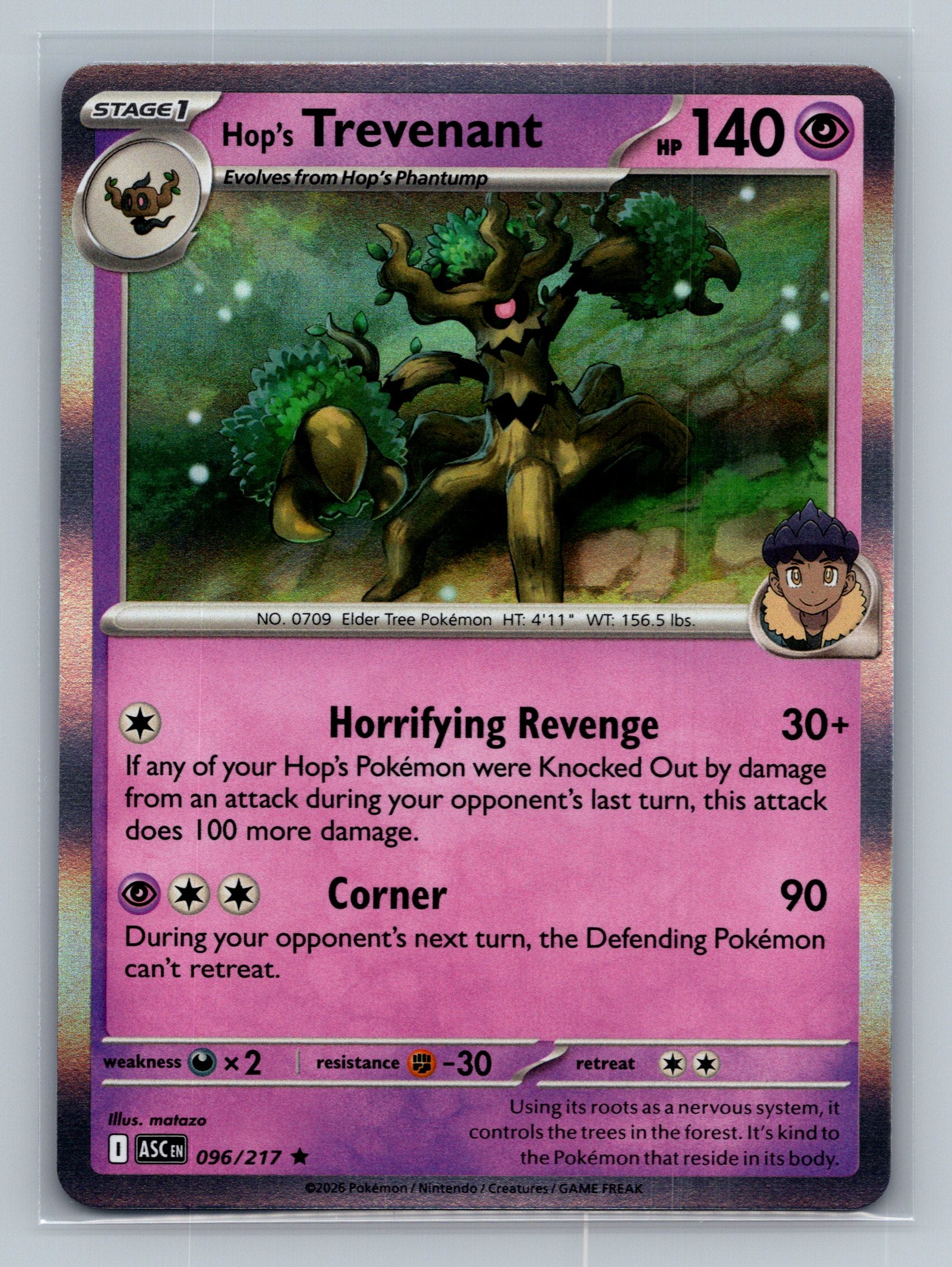 Hop's Trevenant - 096/217