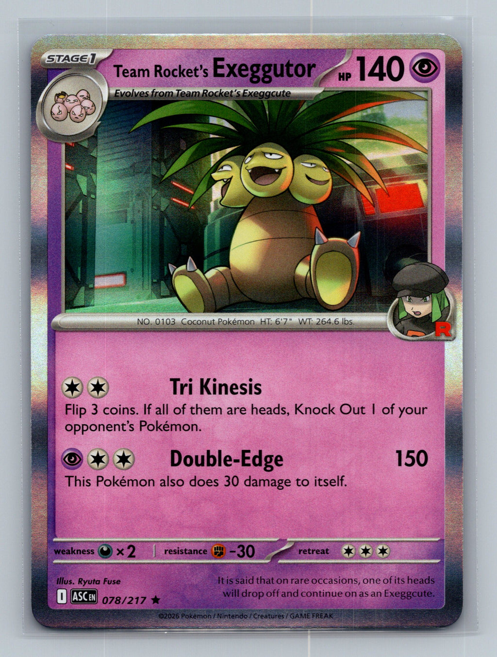 Team Rocket's Exeggutor