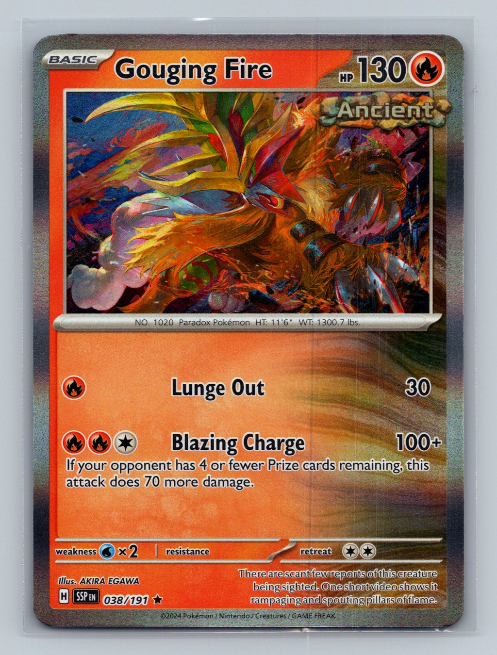 Gouging Fire