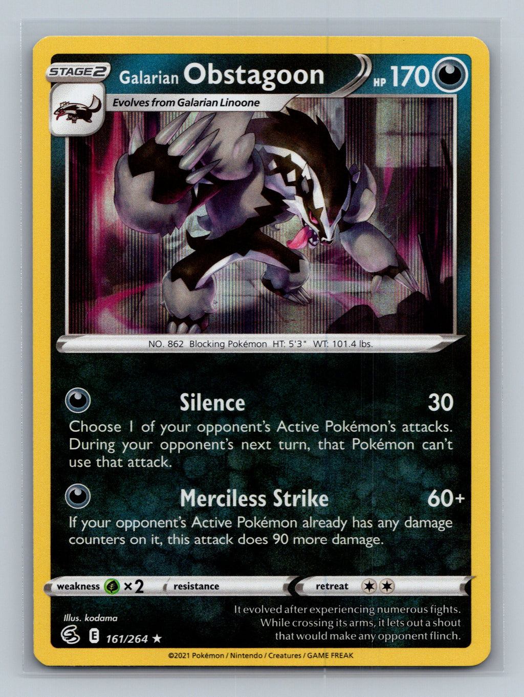 Galarian Obstagoon