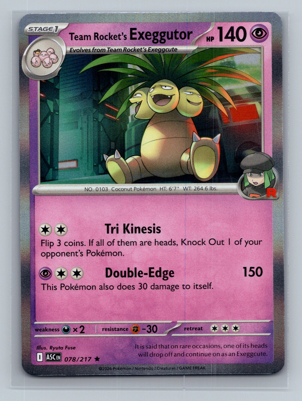 Team Rocket's Exeggutor