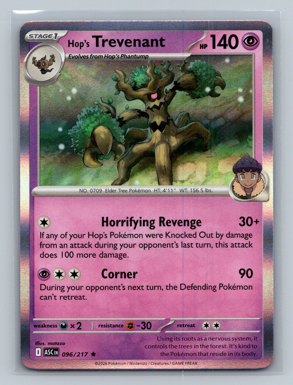 Hop's Trevenant - 096/217
