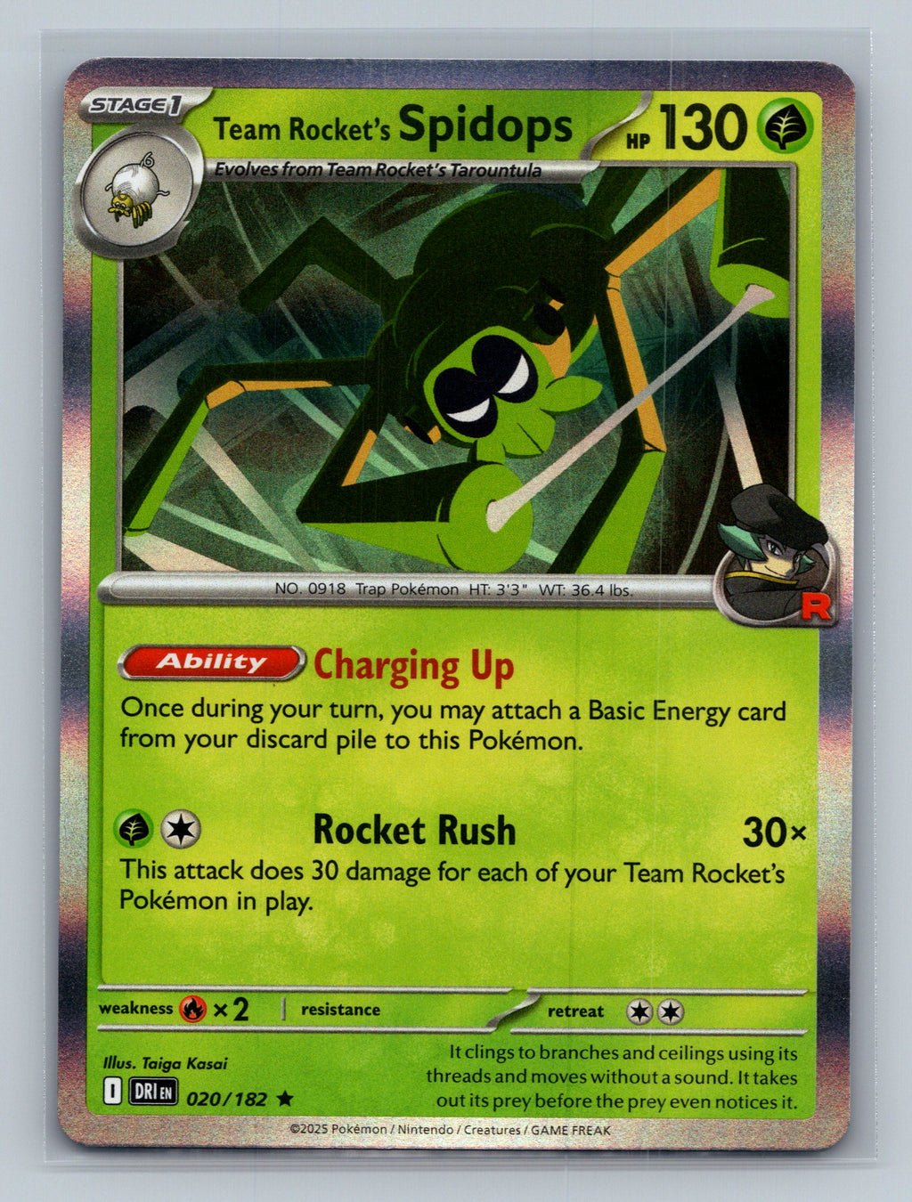 Team Rocket's Spidops - 020/182