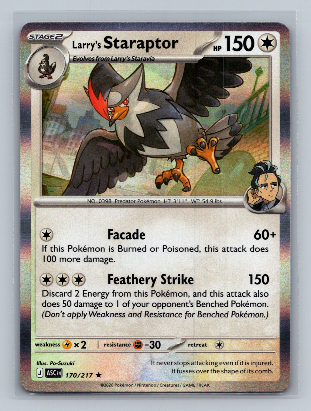 Larry's Staraptor - 170/217