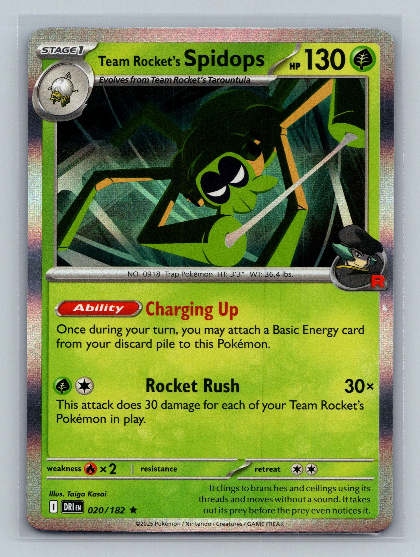 Team Rocket's Spidops - 020/182