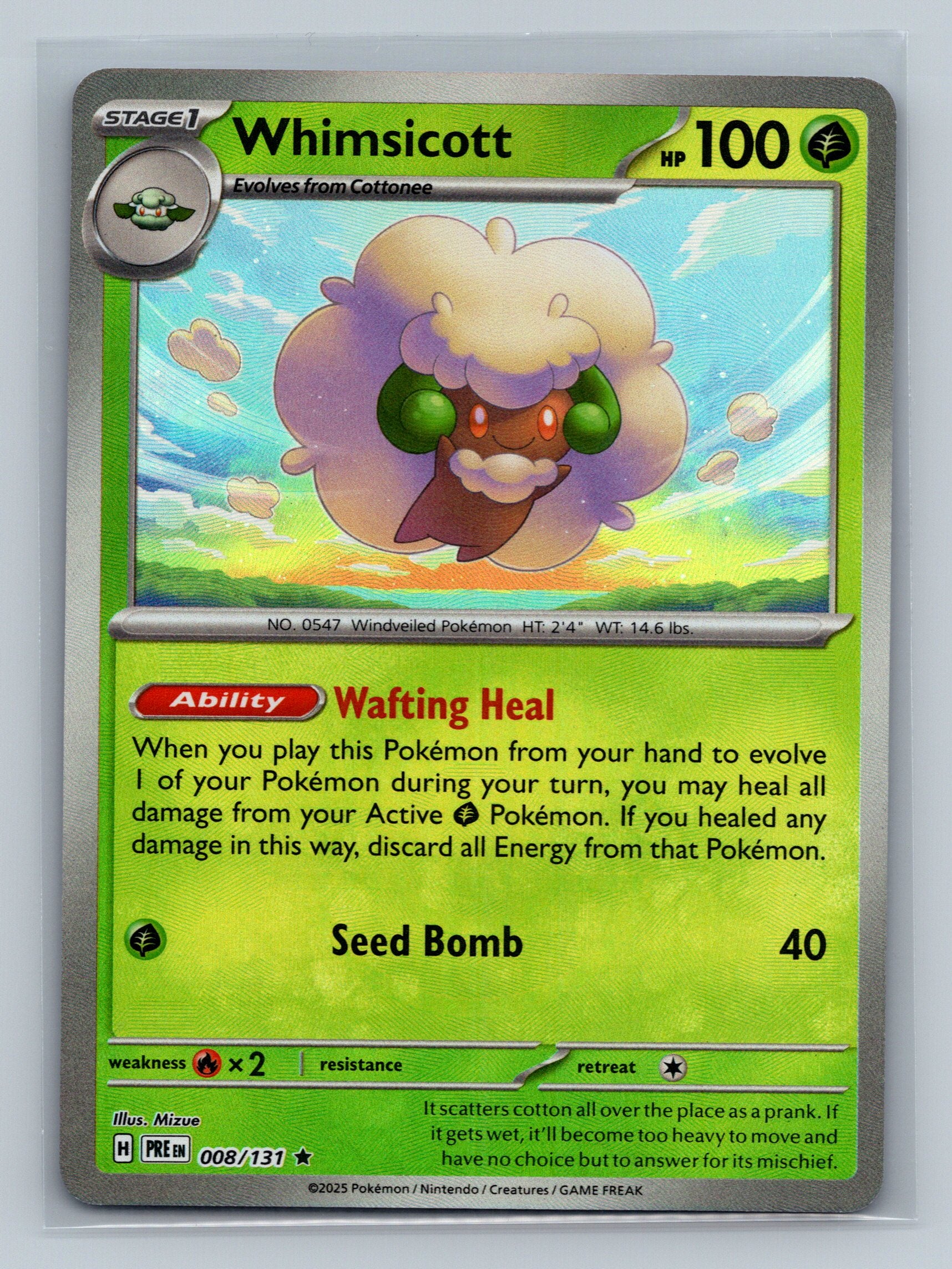 Whimsicott (Poke Ball Pattern)