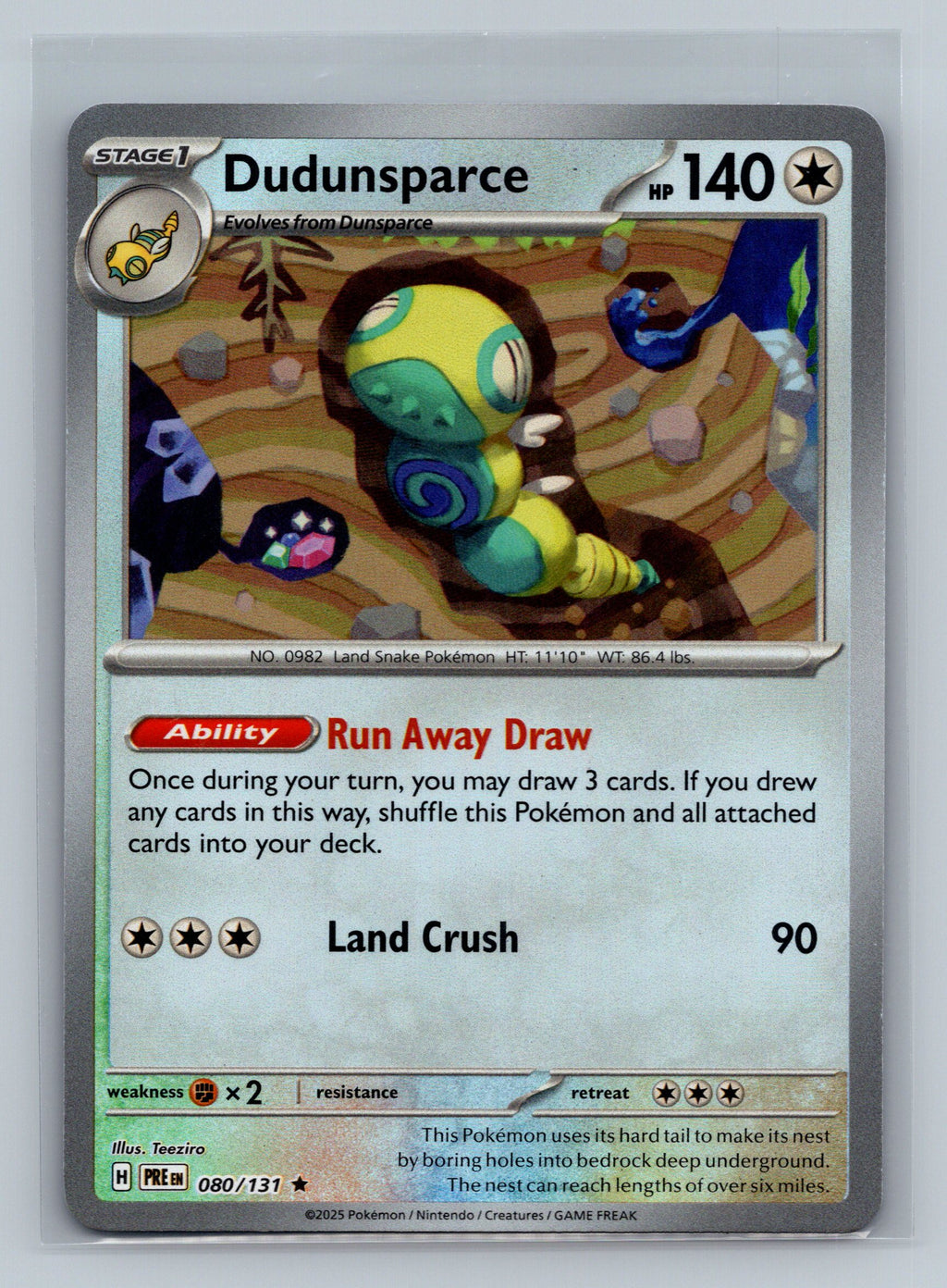 Dudunsparce (Poke Ball Pattern)