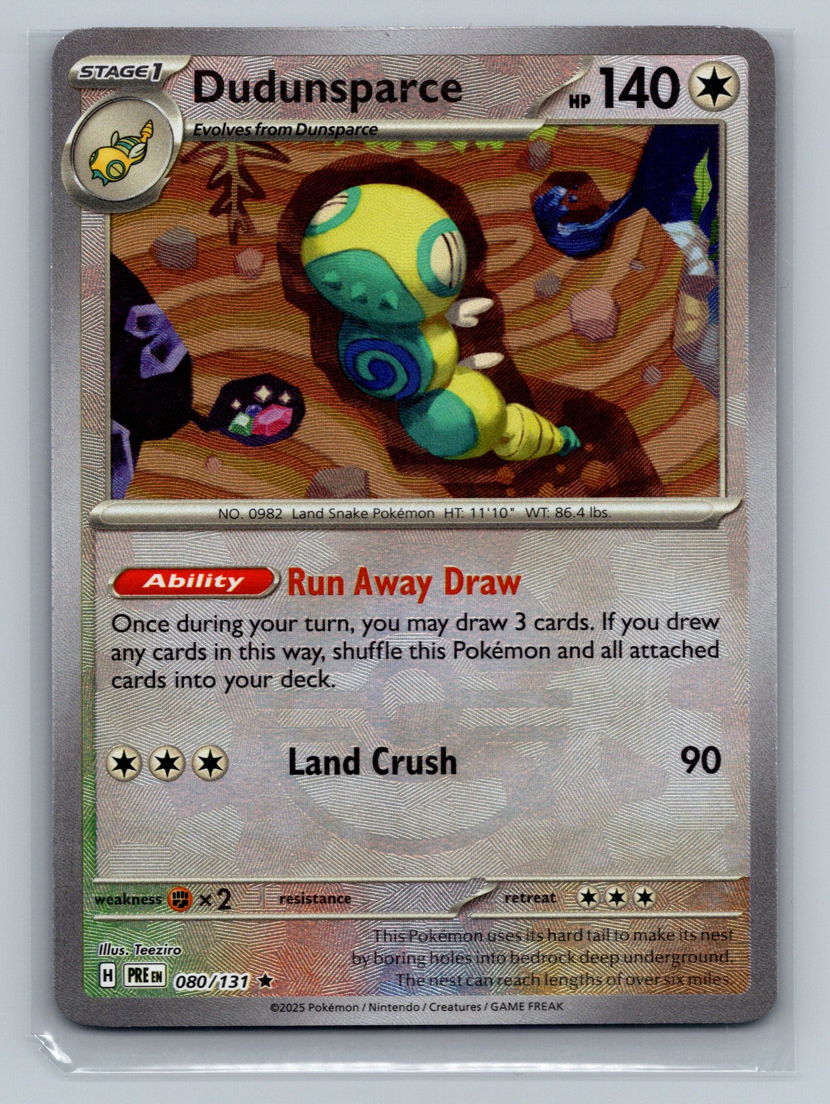 Dudunsparce (Poke Ball Pattern)