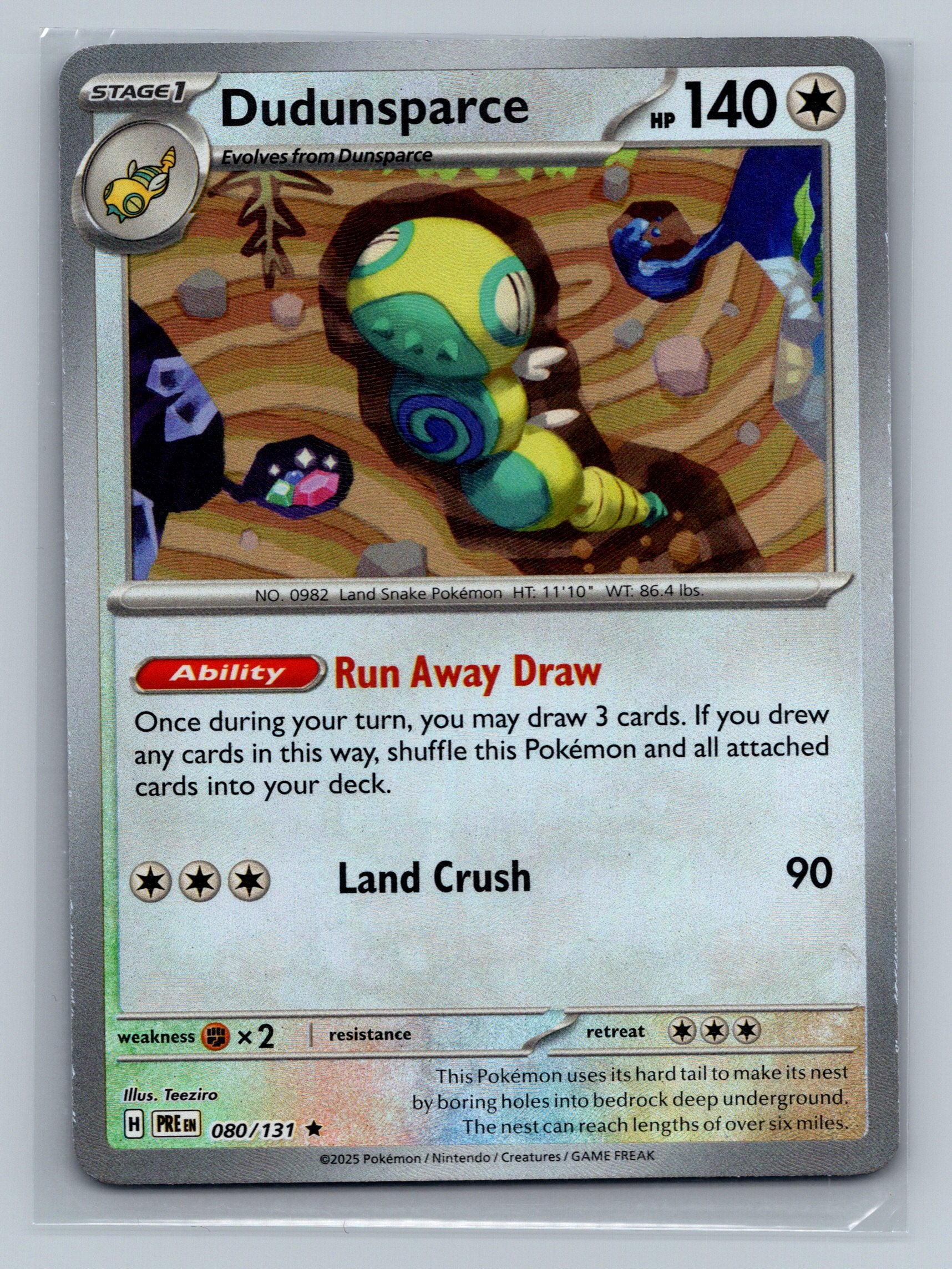 Dudunsparce (Poke Ball Pattern)