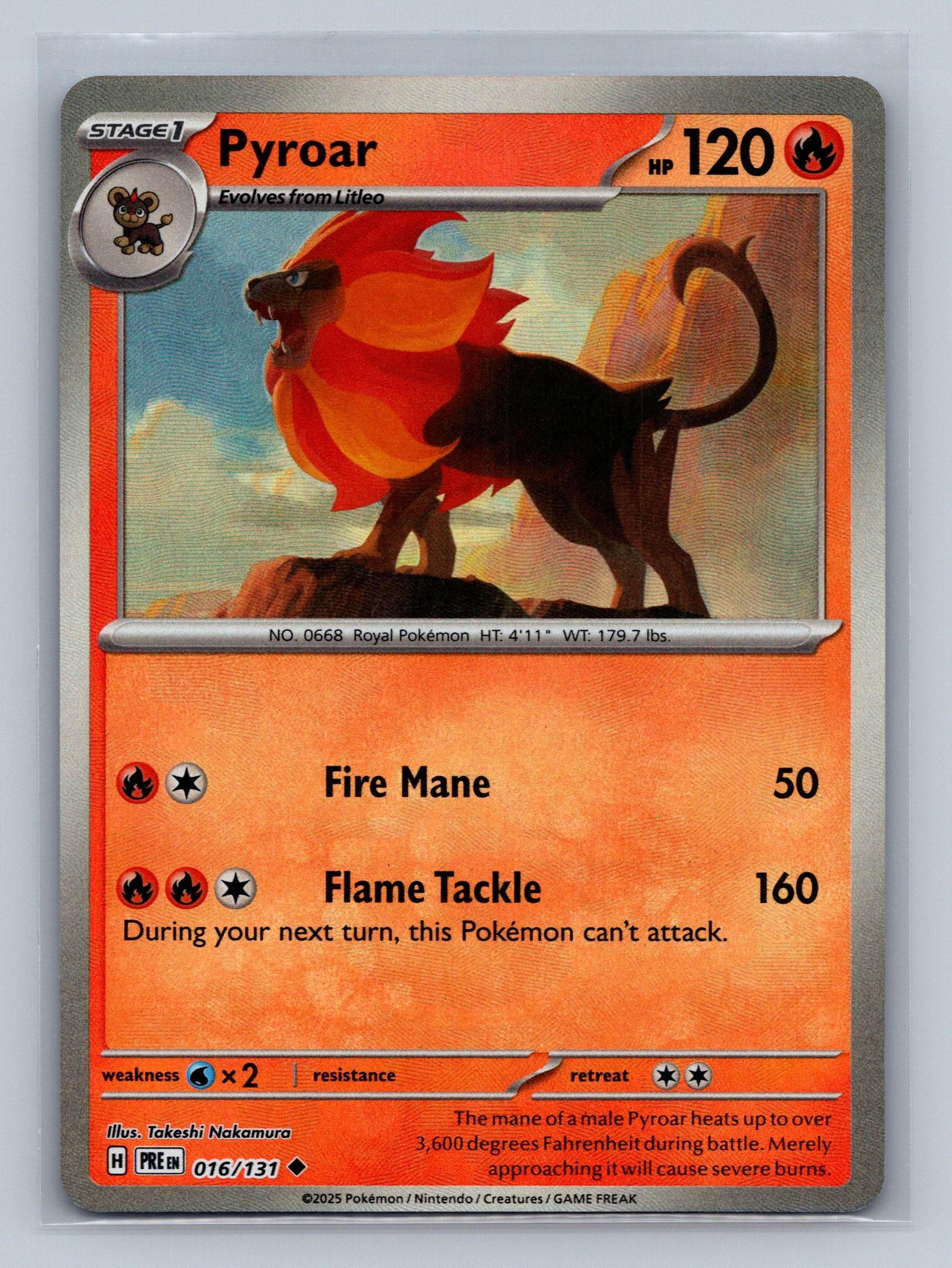 Pyroar (Poke Ball Pattern)