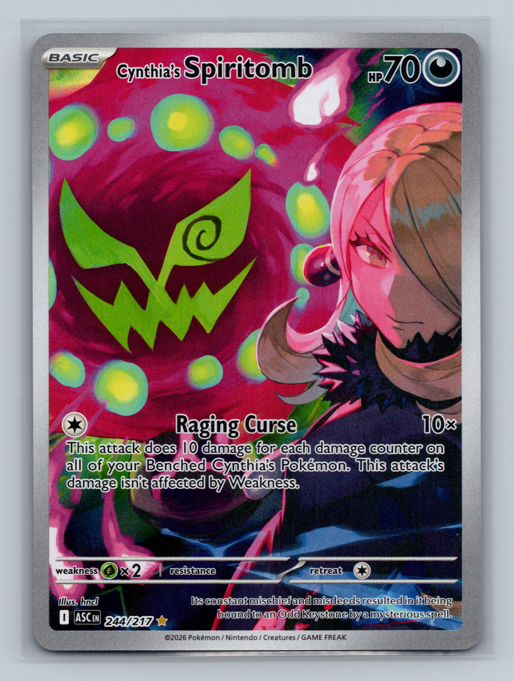 Cynthia's Spiritomb - 244/217