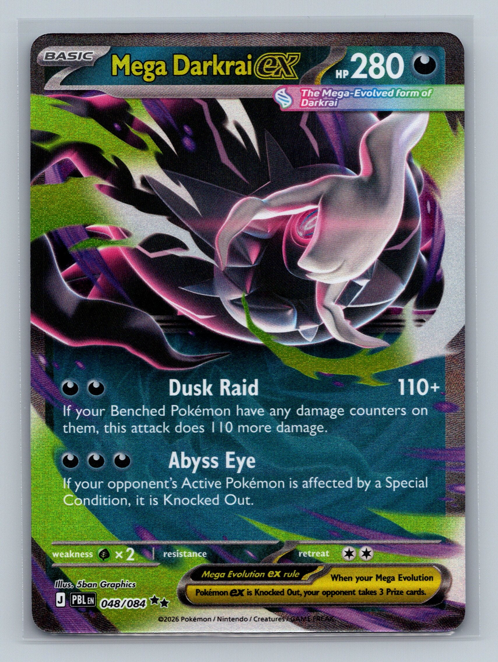 Mega Darkrai ex - 048/084