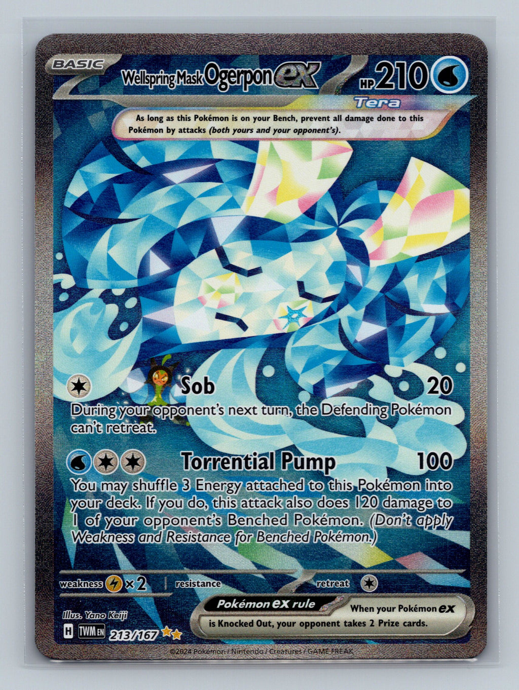 Wellspring Mask Ogerpon ex - 213/167
