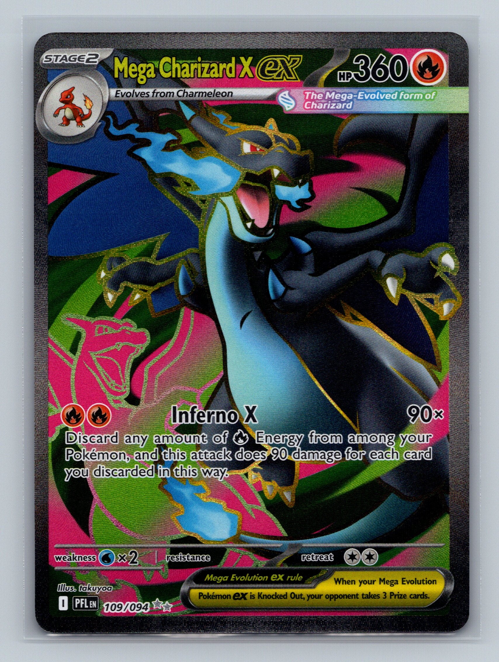Mega Charizard X ex - 109/094