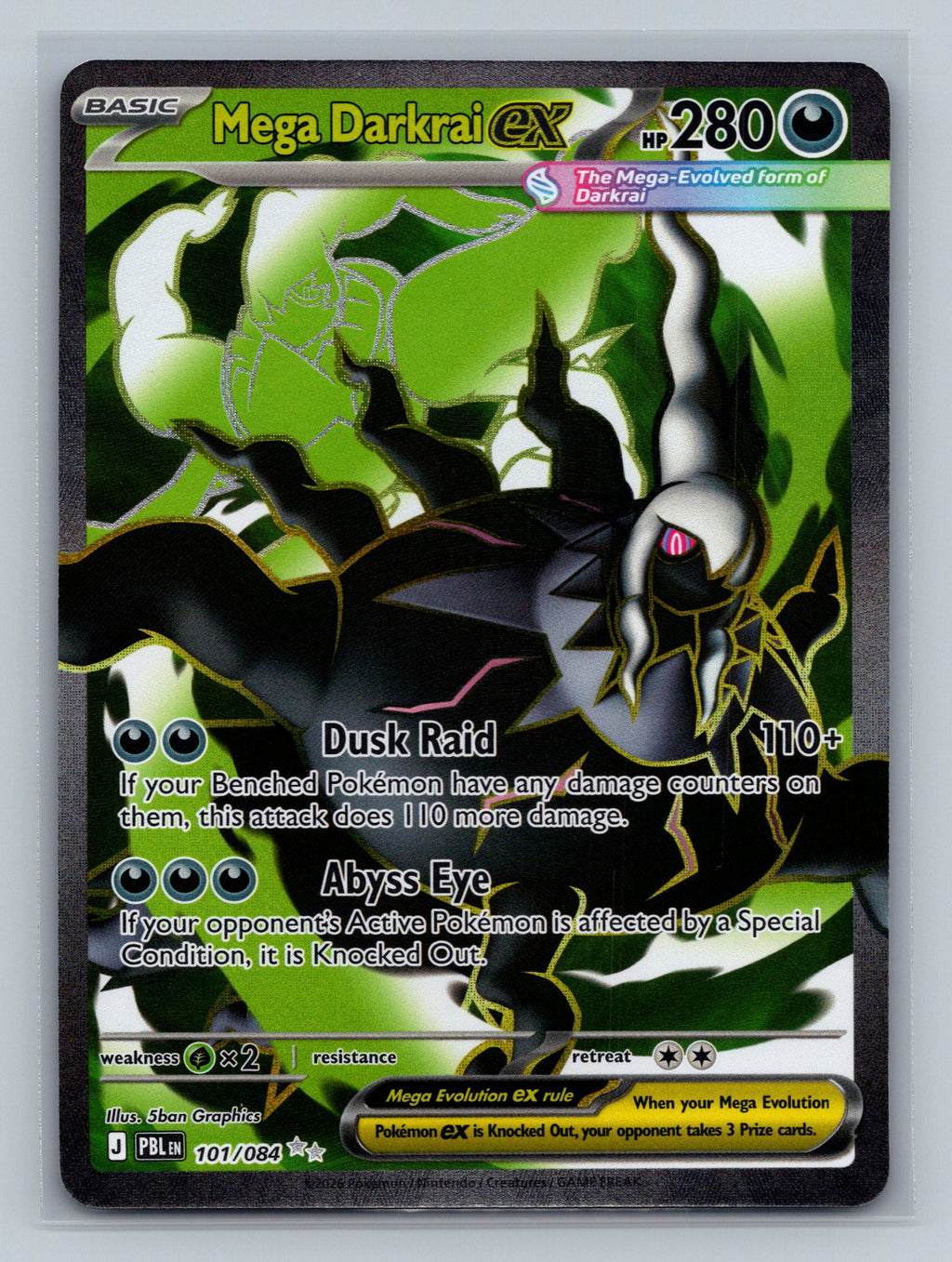 Mega Darkrai ex - 101/084