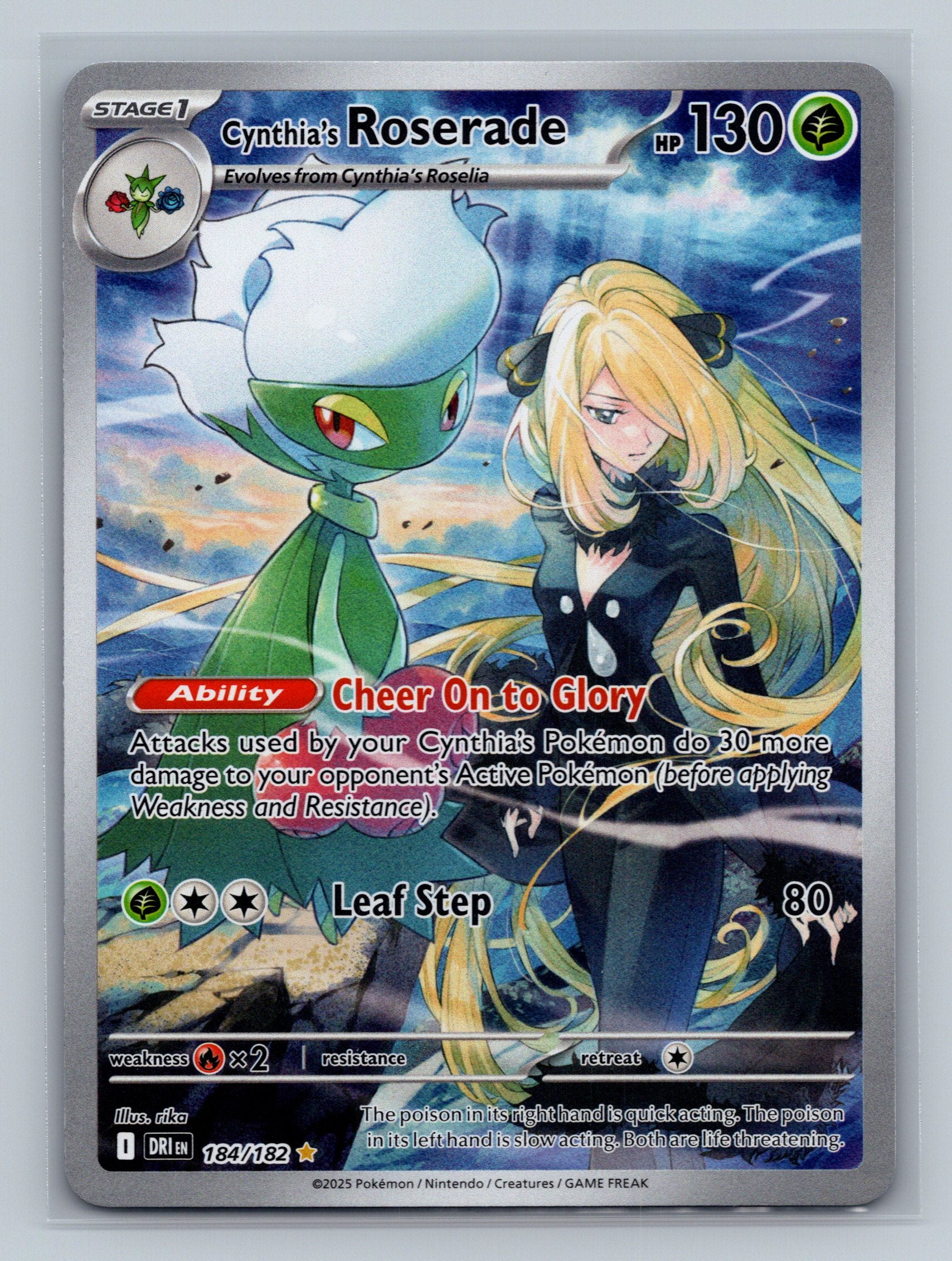 Cynthia's Roserade - 184/182