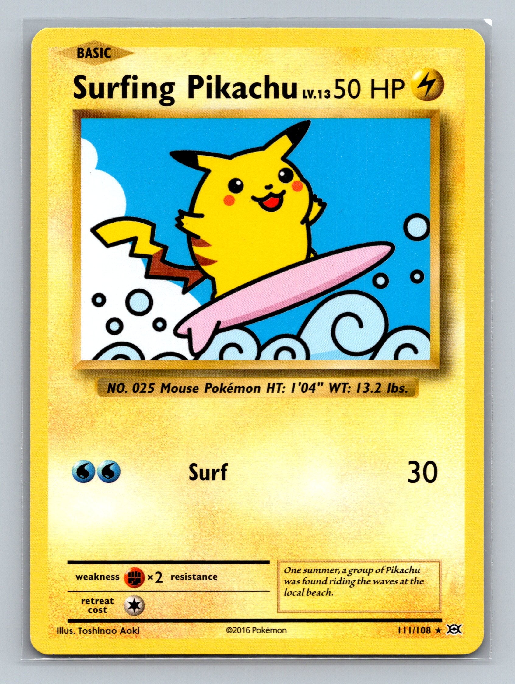 Surfing Pikachu