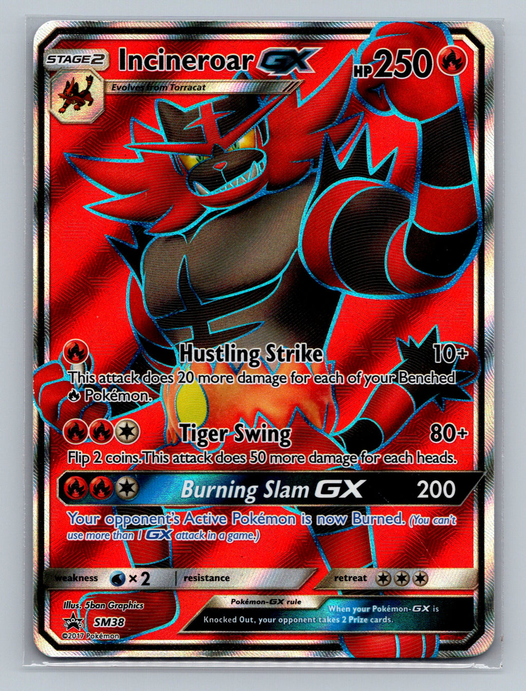 Incineroar GX - SM38