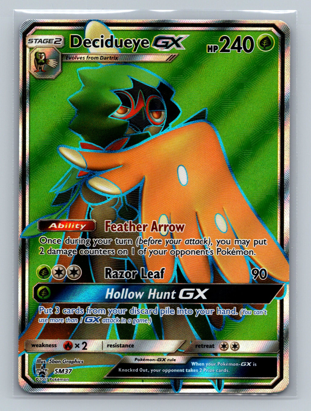 Decidueye GX - SM37