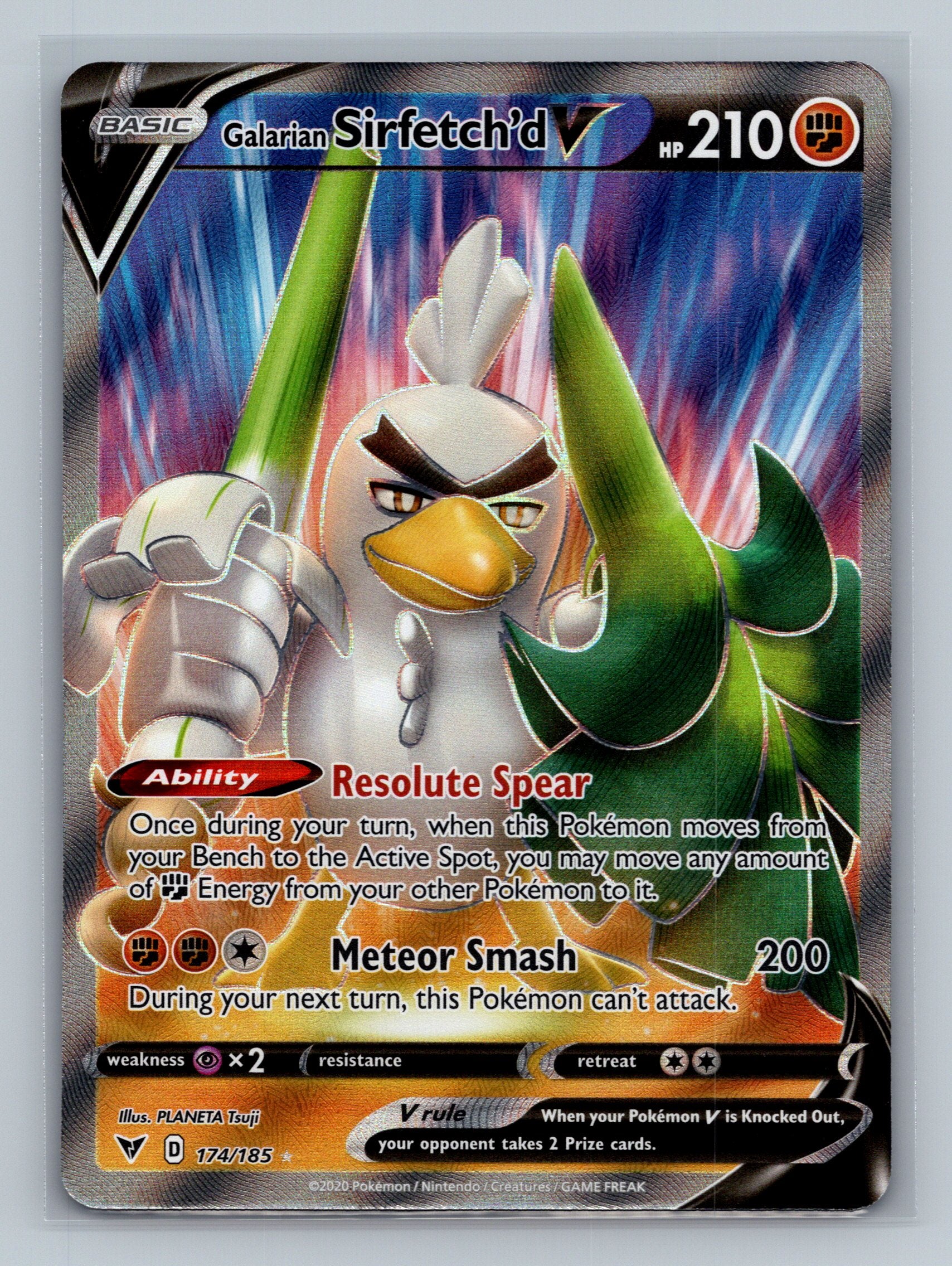 Galarian Sirfetch'd V (Full Art)