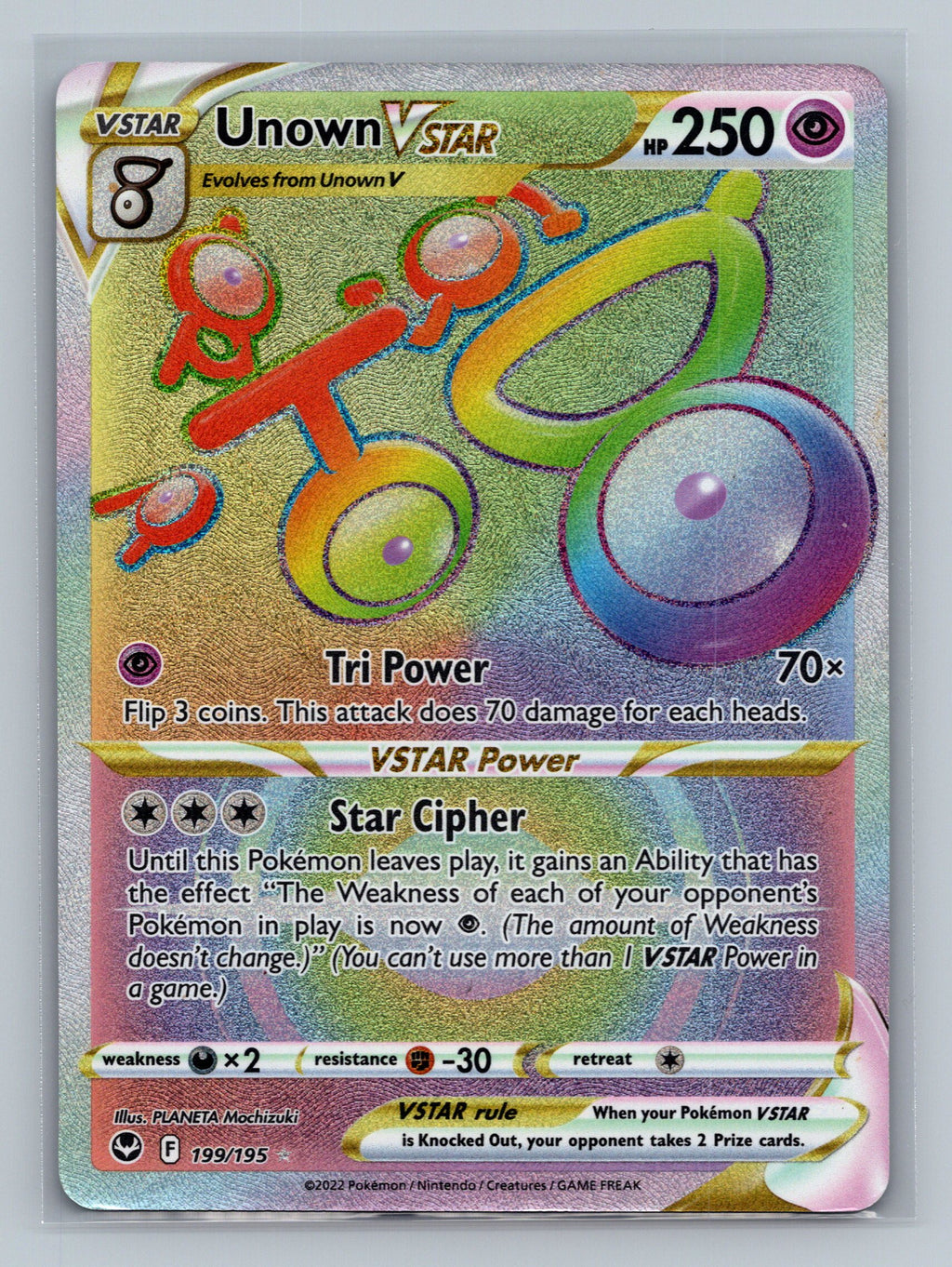 Unown VSTAR (Secret)