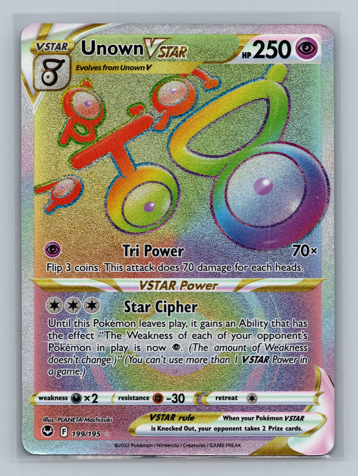 Unown VSTAR (Secret)