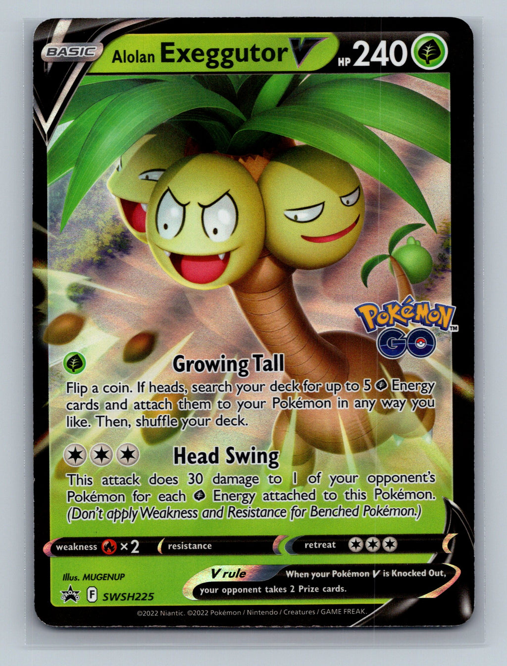 Alolan Exeggutor V - SWSH225