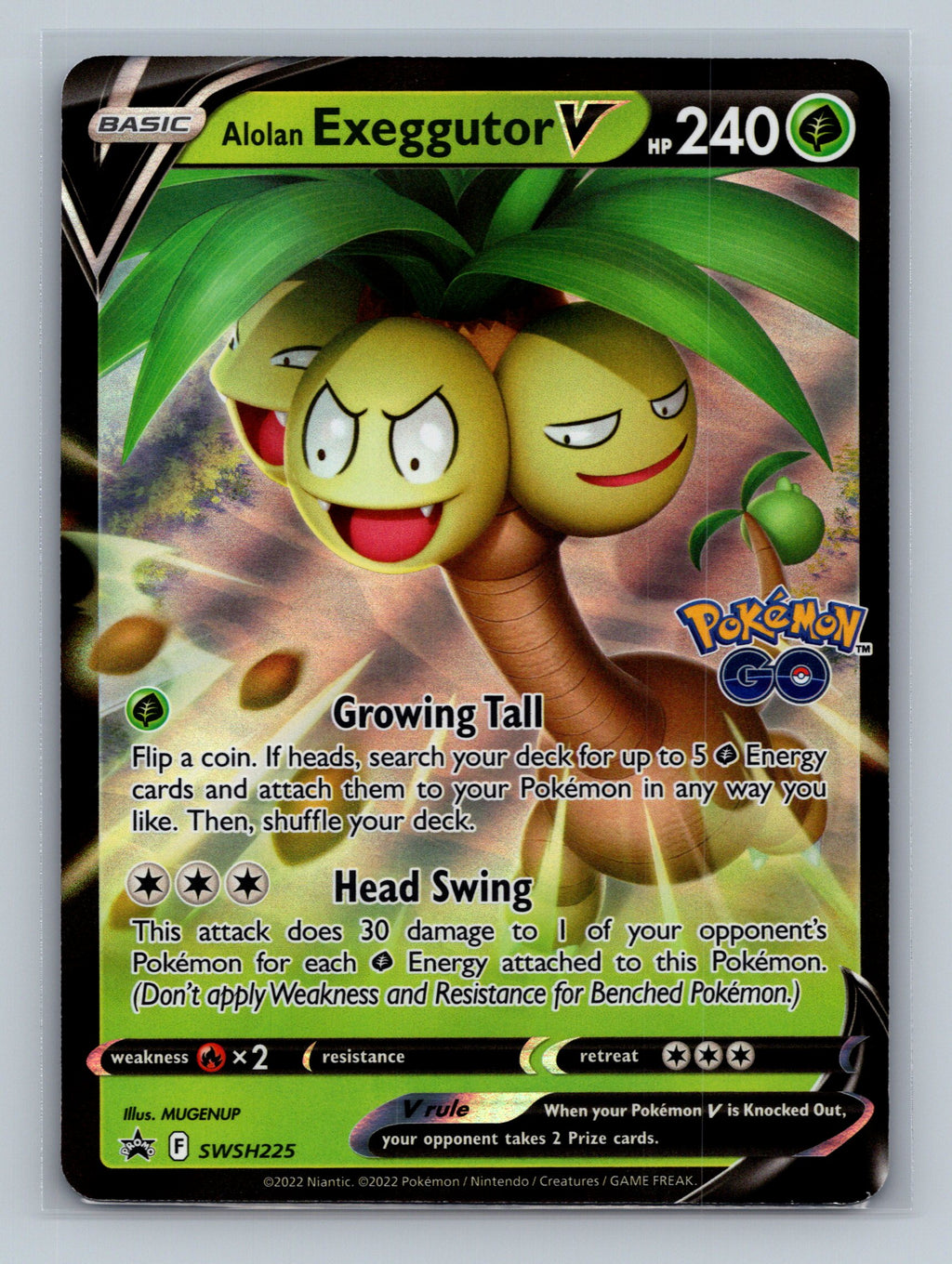 Alolan Exeggutor V - SWSH225