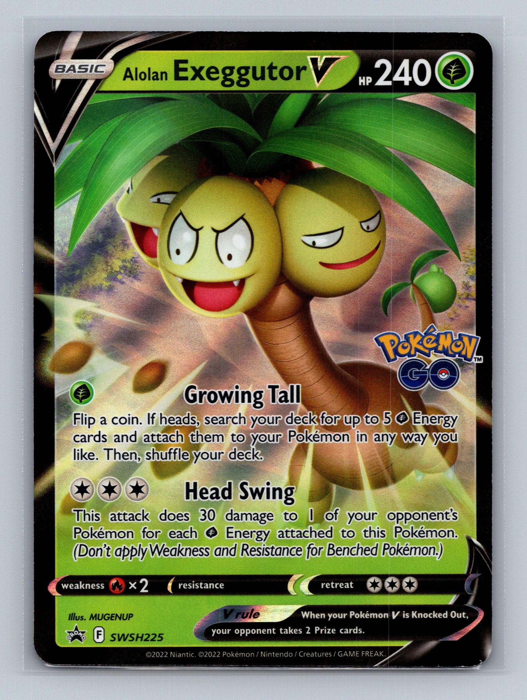 Alolan Exeggutor V - SWSH225